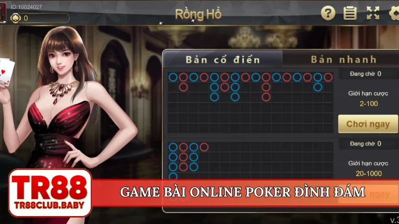 Game bài online TR88 - Cánh cửa bước vào thế giới giải trí - DRAGON89.LOL
