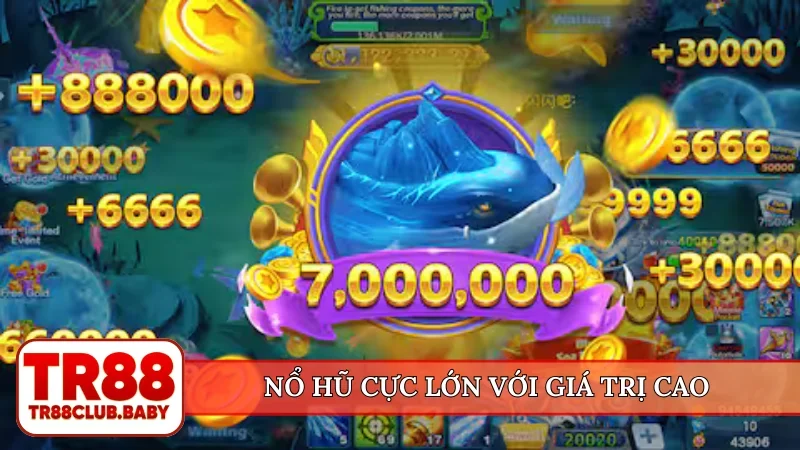 Bắn cá jackpot - Chủ đề mới lạ, săn giải độc đắc tại TR88 - DRAGON89.LOL