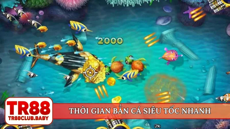 Bắn cá siêu tốc - Hạ gục con mồi chớp nhoáng cùng TR88 - DRAGON89.LOL