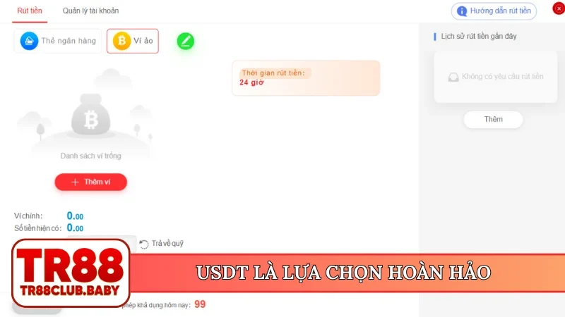 Rút tiền TR88 - Tận hưởng thành quả trong tầm tay dễ dàng - DRAGON89.LOL