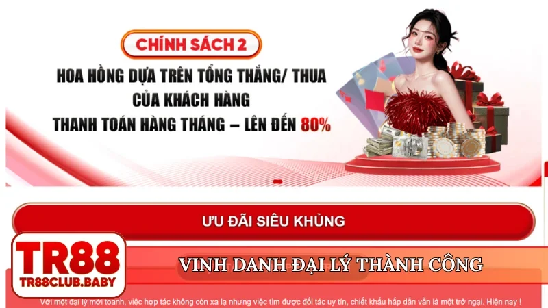 Đại lý TR88 - Chương trình đối tác, kiếm lợi nhuận khổng lồ - DRAGON89.LOL